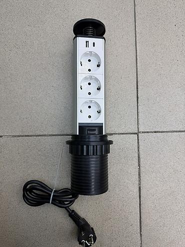 Розетка, С USB, Встроенные, 3 розетки at lalafo.kg Розетка, С USB, Встроенные, 3 розетки