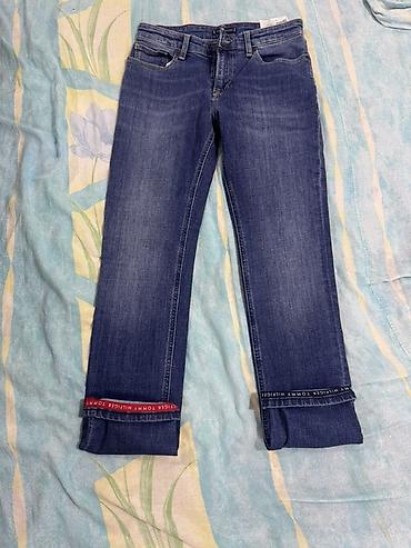 cins şalvar modelleri: Brendli cins şalvarlar dəsti 1) Tommy Hilfiger cins şalvar - Rəng — 1