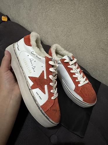 резиновый сопаги: Кроссовки, 37, Golden Goose, Новый, цвет - Оранжевый, Самовывоз — 2