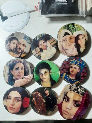 Digər ev dekoru: Soyuducu üçün maqnitli şekiller Taxtadan hazırlanmış, Quran ayələri və — 22