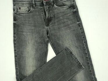 woskowane legginsy z wysokim stanem zara: Reserved, Jeansy damskie, rozmiar L