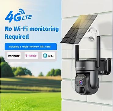 ventilator mini klima: 4G LTE solarna sigurnosna kamera sa solarnim panelom - Povezivanje — 2