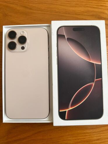 xiaomi redmi 9t цена в бишкеке: IPhone 16 Pro, Колдонулган, 256 ГБ, Desert Titanium, Куту, 98 %