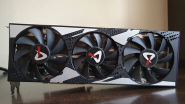 Комплектующие для ПК и ноутбуков: Видеокарта INNO3D GeForce RTX 3070, 8 ГБ, Б/у