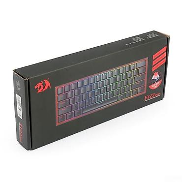 gaming setup: Redragon K616RGB Black Fizz Pro Red Switch simsiz mexaniki gaming — 3