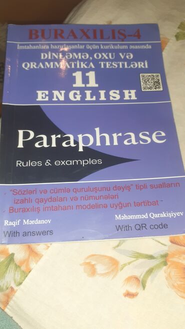 ingilis dili qrammatika kitabi yüklə: 5 man içi təmizdir