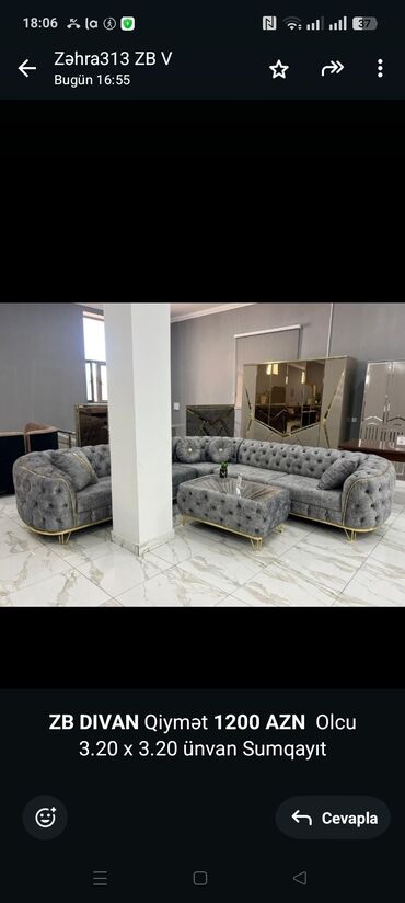 Математика: *ZB* *DIVAN* Qiymət *1200 AZN* Olcu 3.20 x 3.20 ünvan Sumqayıt
