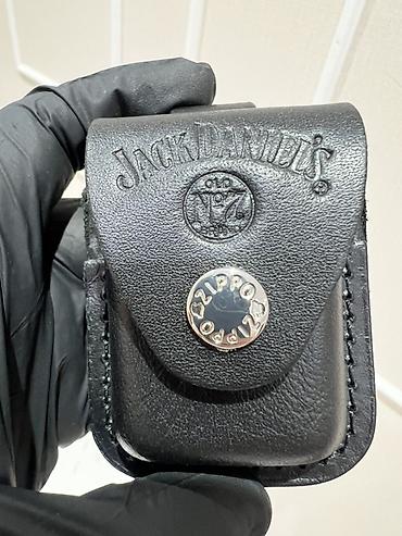 çıxollar: Orijinal Zippo x Jack Daniel's dəri alışqan qabı Model: Zippo LPLB — 4