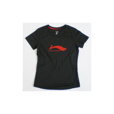 Спортивная одежда: Распродажа к 8 марта Женская футболка Li Ning чёрная, код
