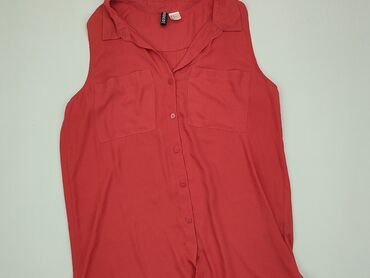 bluzki pudrowy róż eleganckie: Bluzka Damska, H&M, M, stan - Dobry