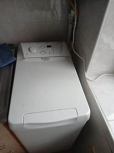 vertical: Paltaryuyan maşın Hotpoint Ariston, 6 kq, İşlənmiş, Avtomat, Qurutma var, Ünvandan götürmə — 4