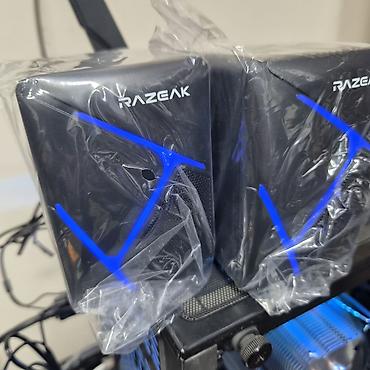 Комплектующие для ПК: Колонки 6w RAZEAK LED Gaming Speakee gsp-x5 rgb USB AUX, новые — 5