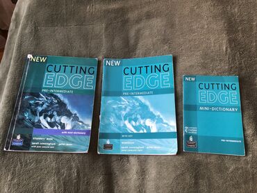 Kitablar, jurnallar, CD, DVD: Cutting Edge Pre-Intermediate: Students' book Workbook Mini-Dictionary