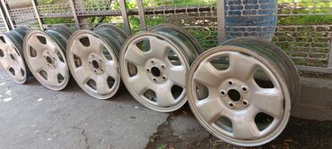 Диски: Железные Диски R 15 Subaru, Комплект, отверстий - 5, Б/у