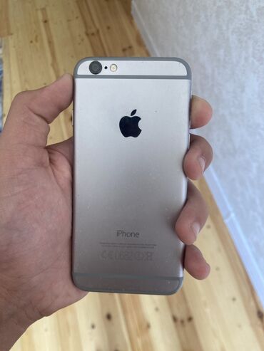 ayfon7 qiyməti: IPhone 6, < 16 GB, Gümüşü, Barmaq izi