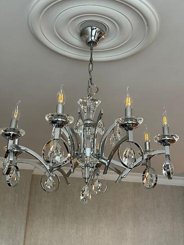 lustralar: Çılçıraq, 6 lampa, Metal — 1