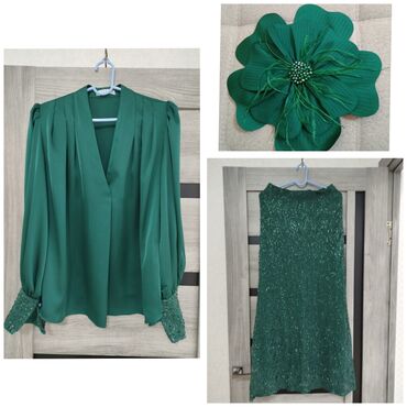 шелковая двойка: Двойка в шикарном премиум качестве, в богатом изумрудном цвете