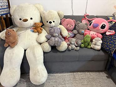 Другой декор и предметы интерьера: Плюшевые медведи в ассортименте — от больших (150 см) до маленьких, 11 — 1