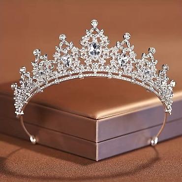 ogrlice prodaja: 05. Luksuzne dijademe/krune sa kristalima – elegantni ukrasi za kosu — 2