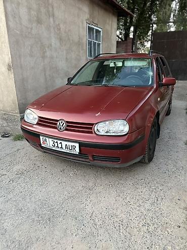 Унаа сатуу: Volkswagen Golf: 1999 г., 1.6 л, Кол менен иштөөчү, Бензин, Универсал — 3