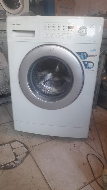 Paltaryuyan maşın Samsung, 6 kq, Avtomat, Qurutmasız, Kredit yoxdur