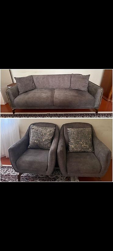 Mebel: İşlənmiş, Divan, 2 kreslo — 1