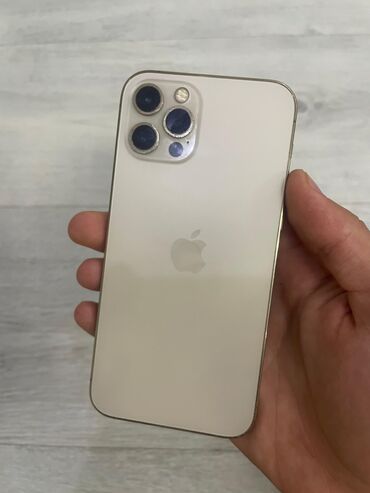 айфон 14 про макс цена бишкек бу: IPhone 12 Pro, Колдонулган, 128 ГБ, Алтын, Каптама, 82 %