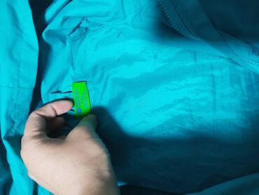 Kurtkalar: Uşaq üçün kapüşonlu yüngül gödəkçə firuze rəngdə.boz isə içi isti — 5