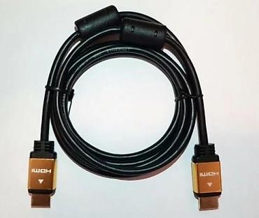 Tehnički kablovi: HDMI kabl sa feritnim filterima - Tip konektora: HDMI muški – HDMI — 1