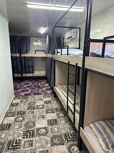 Посуточная аренда комнат: Койко-места в общежитии/хостеле. Только для мужчин !!!!! - — 1