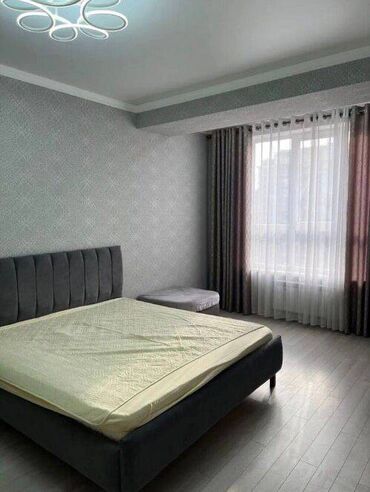 снять дом на долгий срок: 1 бөлмө, 50 кв. м, Элитка, 9 кабат, Евроремонт