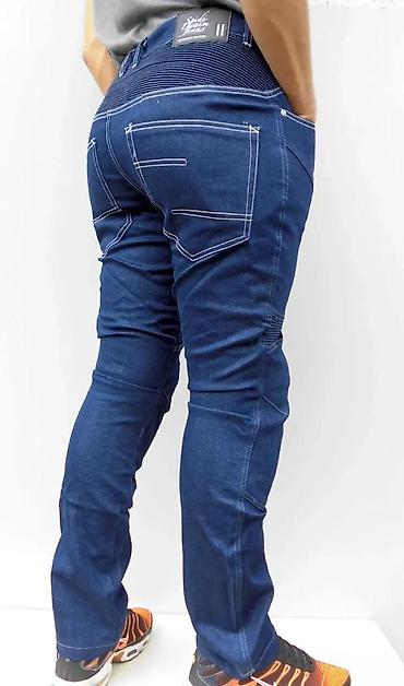 Farmerke: Moto farmerice SPIDI – tamno plave, slim kroj - Dizajniran kroj za — 4