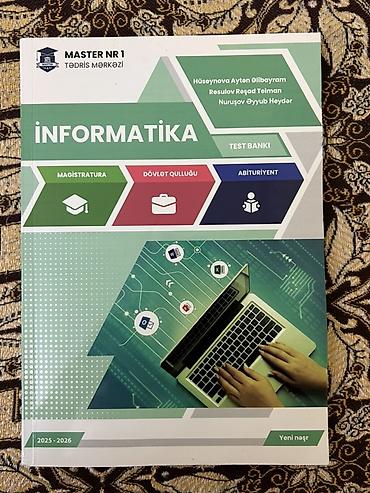array informatika pdf: Məhsul: “İnformatika – Test Bankı” (2025–2026), MASTER NR 1 Tədris — 1