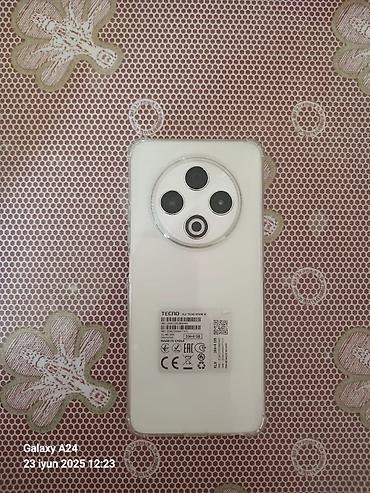 nar limitsiz 1 saat: Tecno Spark 30, 256 GB, rəng - Ağ, Zəmanət, Barmaq izi, İki sim kartlı — 3