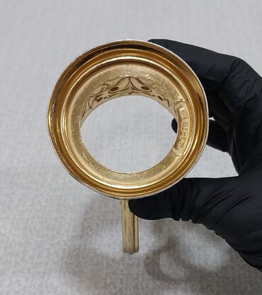 Stəkanlar: Stəkanlar, rəng - Qızılı, 6 ədədli dəst, SSRİ — 24