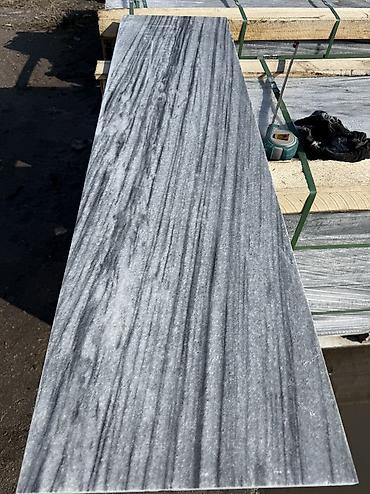 Фасадные плиты Сары-Таш (Травертин): Сары таш Сары таш толко оптом 15 $ Натуральный Гранит Ангола, Серый — 20