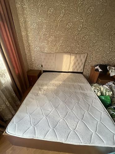 Yataq dəsti – 2 nəfərlik - Komplekt: taxta karkaslı çarpayı, yumşaq lalafo.az -da Yataq dəsti – 2 nəfərlik - Komplekt: taxta karkaslı çarpayı, yumşaq