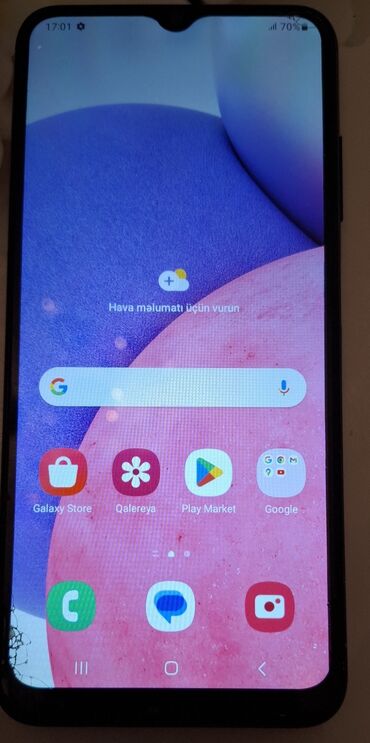 Samsung: Samsung Galaxy A03s, 64 GB, rəng - Qara, Sensor, Barmaq izi, İki sim kartlı