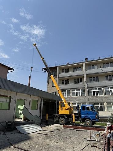 мебельный домкрат: Услуги автокрана для монтажно-демонтажных работ - Автокран на шасси — 3