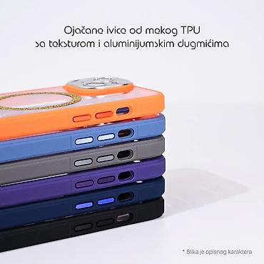 kozmeticka lupa: Maska Magsafe shining za iPhone 15 6.1 svetlo plava. Uz brzu dostavu i — 4