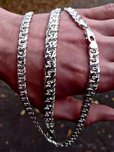 Серебряные цепочки: Цепочка, Проба 925, Унисекс, Новый — 21