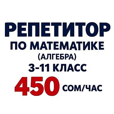 репетиторы бишкек: Репетитор по математике — 1