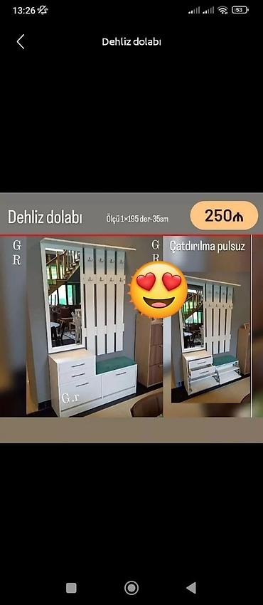 kreditle kunc divanlar: Dəhliz dolabı — 1