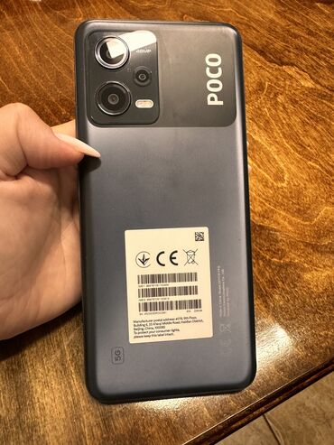 смартфоны в рассрочку: Poco X5 5G, Б/у, 128 ГБ, цвет - Черный, 2 SIM