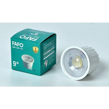 devit 3 ampul qiyməti: Lampa Spot LED Fafo 9W Brend: Fafo Güc: 9W Rəng: Ağ Qorunma: IP20