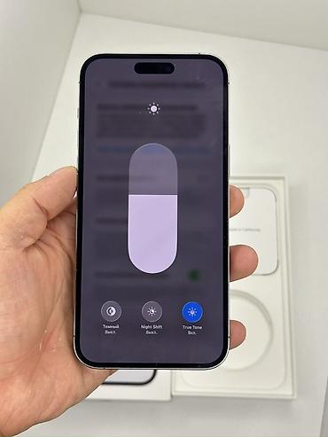 комбо 3 в 1: IPhone 14 Pro Max, Б/у, 256 ГБ, Deep Purple, Коробка, 79 % — 4