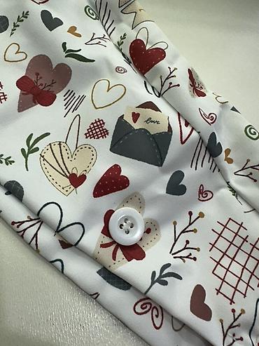 Другие медицинские товары: Медицинская шапочка с принтом + маска в подарок - Тип: шапочка для — 2