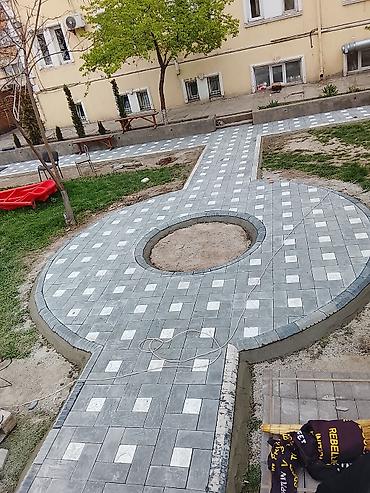 Брусчаткалар: Брусчатка и работы по мощению - Изготовление и укладка тротуарной — 3