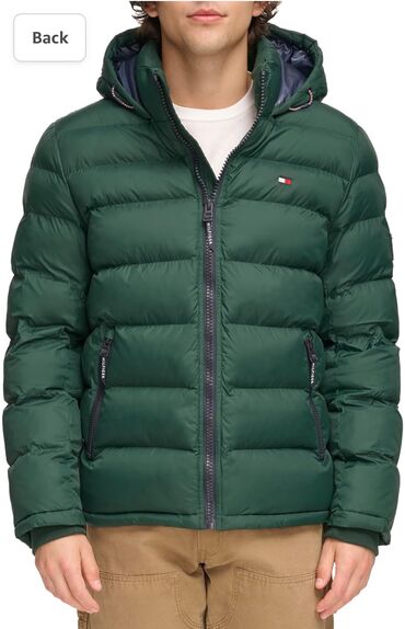 дубленки мужская: Куртка 2XL (EU 44), цвет - Зеленый