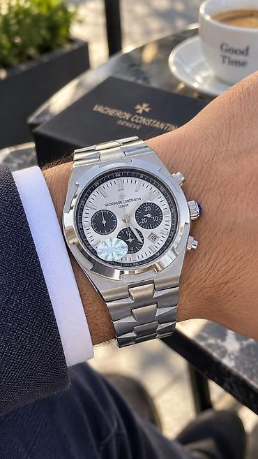 Qol saatları: Yeni, Qol saatı, Vacheron Constantin, rəng - Gümüşü — 4